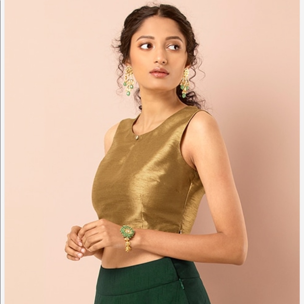 Gold Crop Top